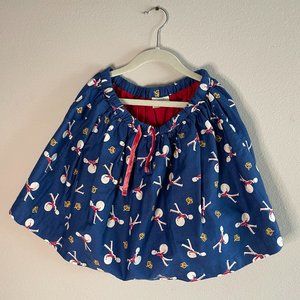 Mini Boden Royal Band Blue Skirt